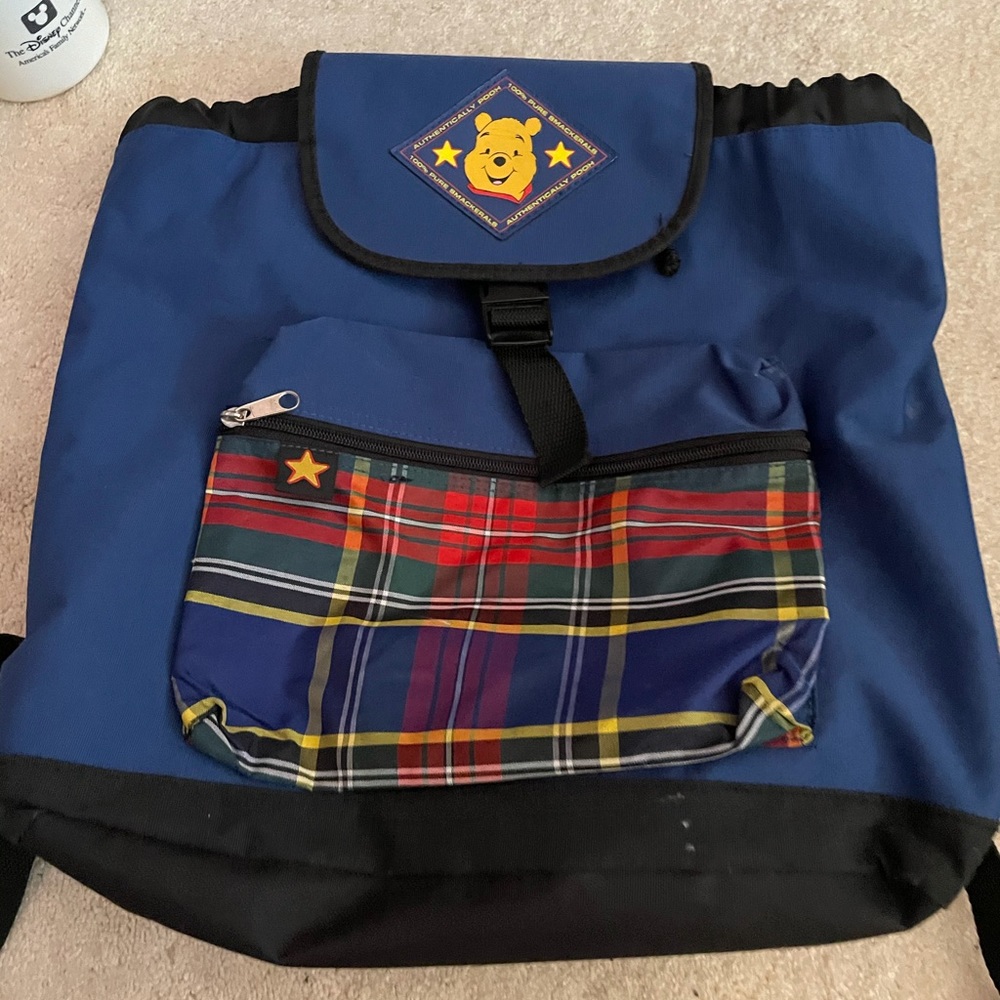 Vintage Authentically Pooh Backpack